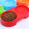 Plastic Double Circle Pet Bowl